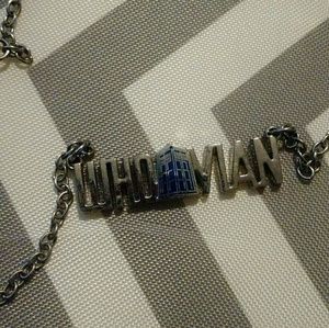 Doctor Who Whovian necklace